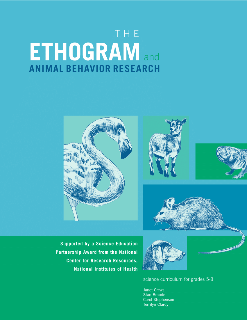 PDF) The Ethogram and Animal Behavior Research