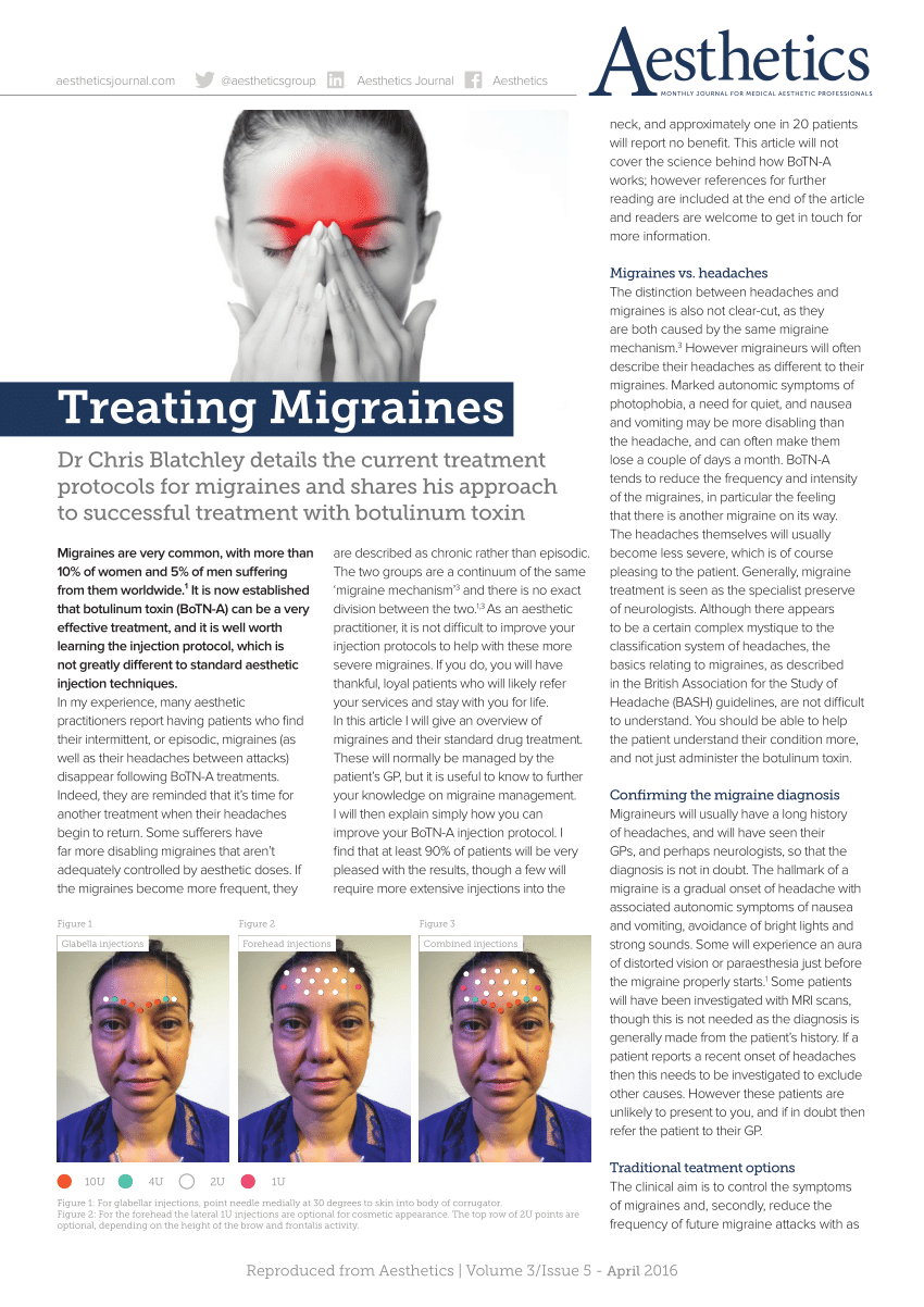 pdf-botox-for-migraines-clinical-considerations