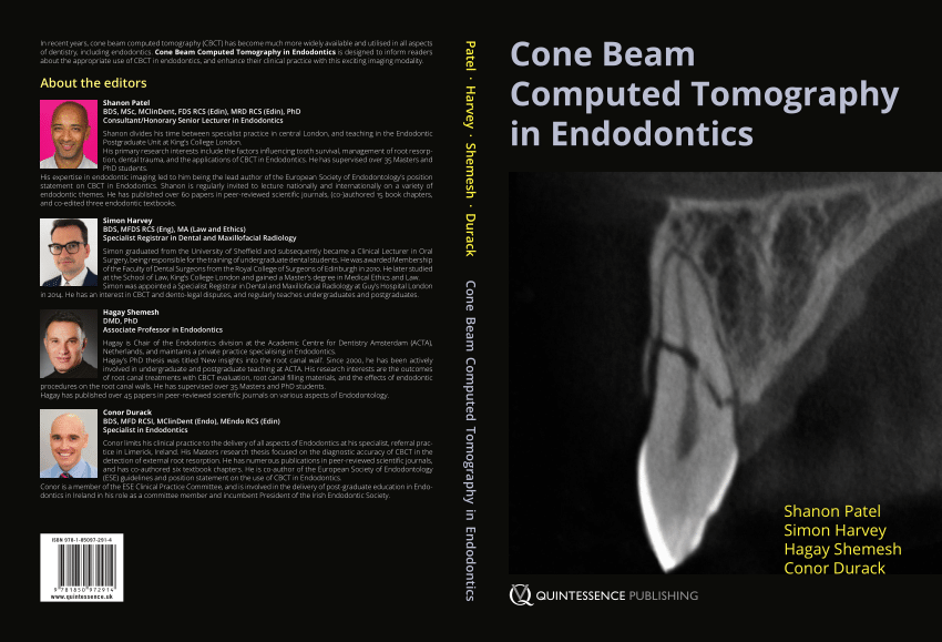 (PDF) Cone Beam Computed Tomography in Endodontics