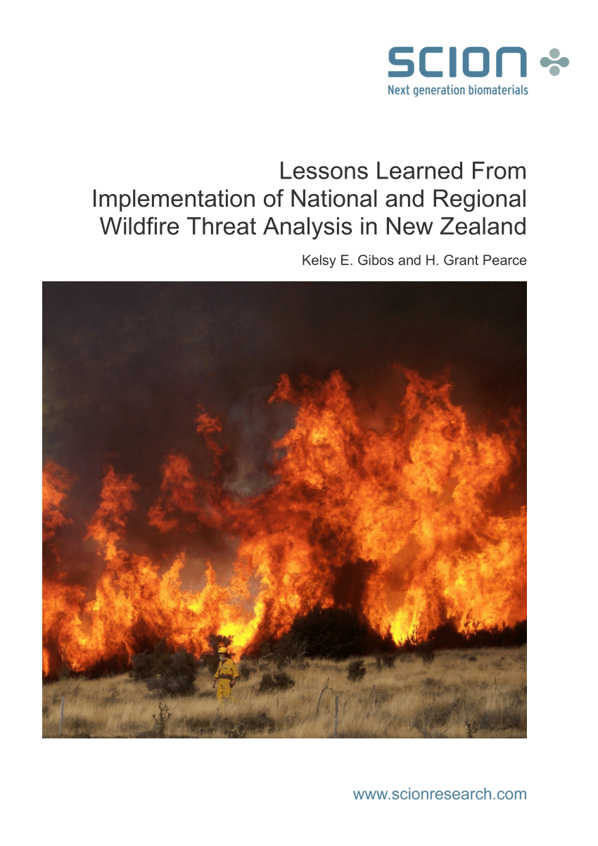 fire research group new zealand