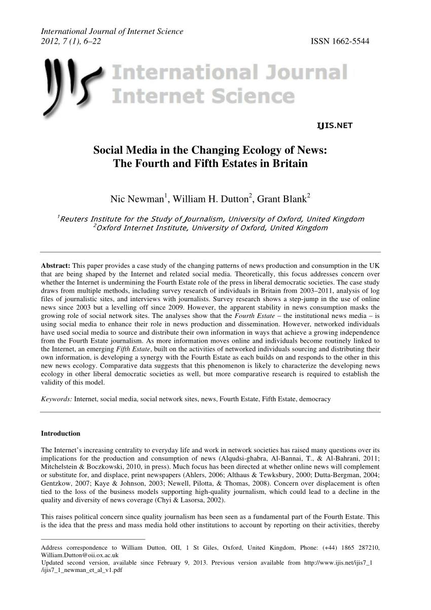 research article on social media pdf