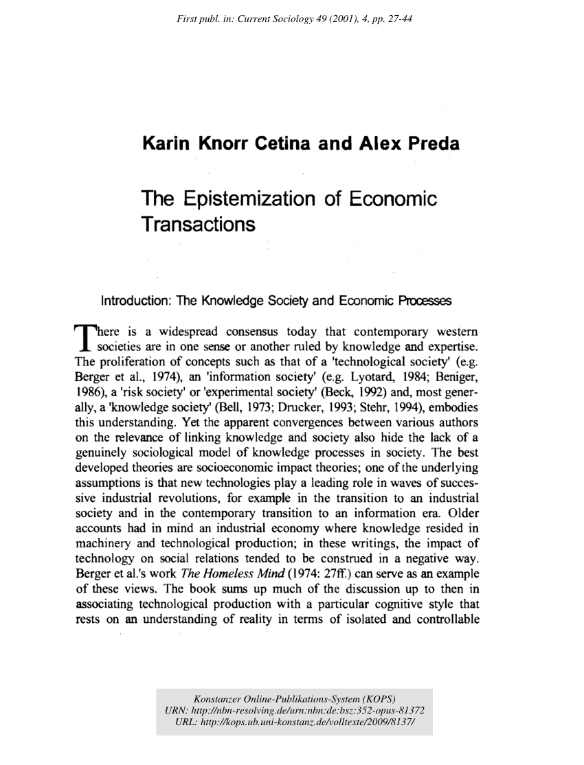 How Algorithms Interact Goffman’s ‘Interaction Order’ in Automated Trading