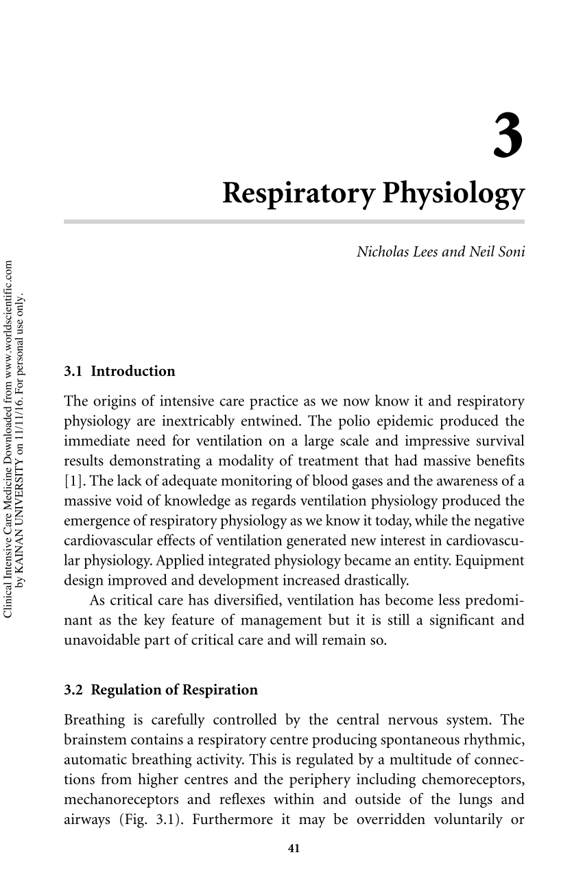 PDF) Respiratory Physiology