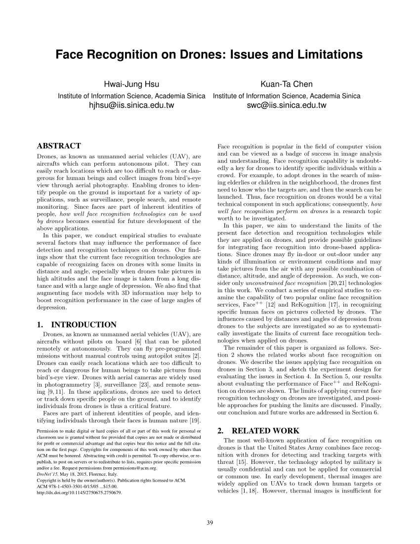 research paper on drone technology pdf