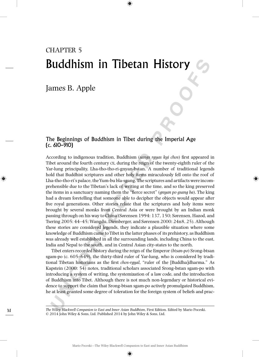 Chapter 3 Contribution to the Development of Tibetan Buddhism in