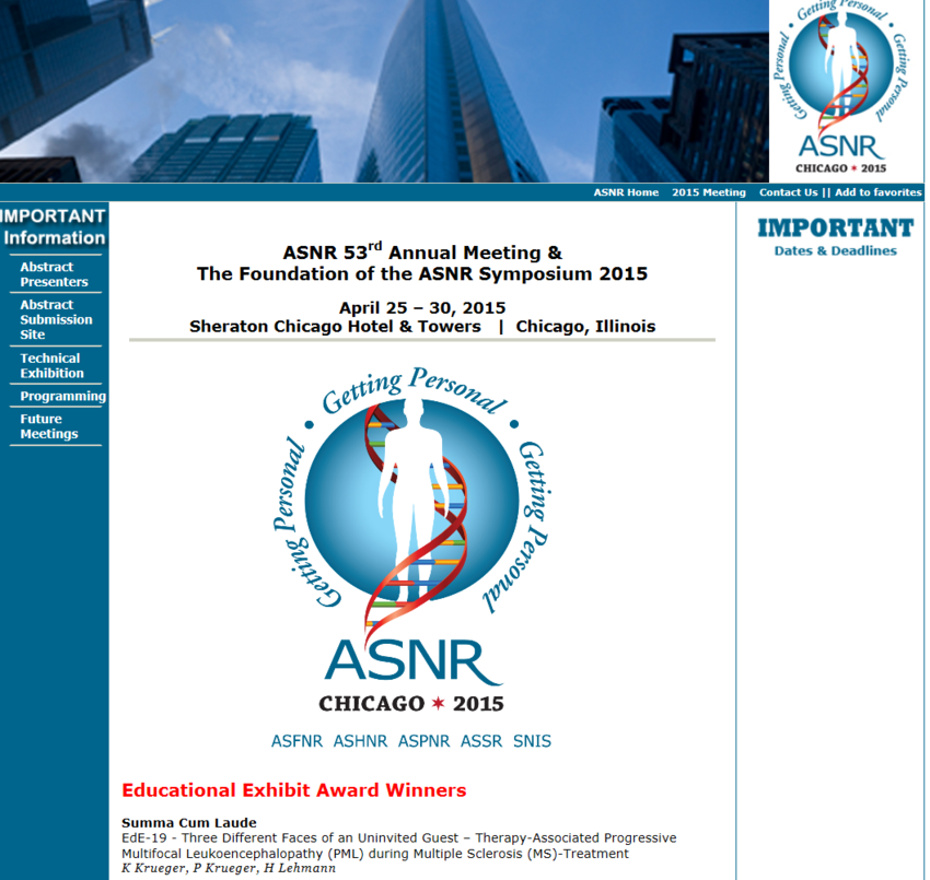 (PDF) ASNR MEETING 2015_AWARD
