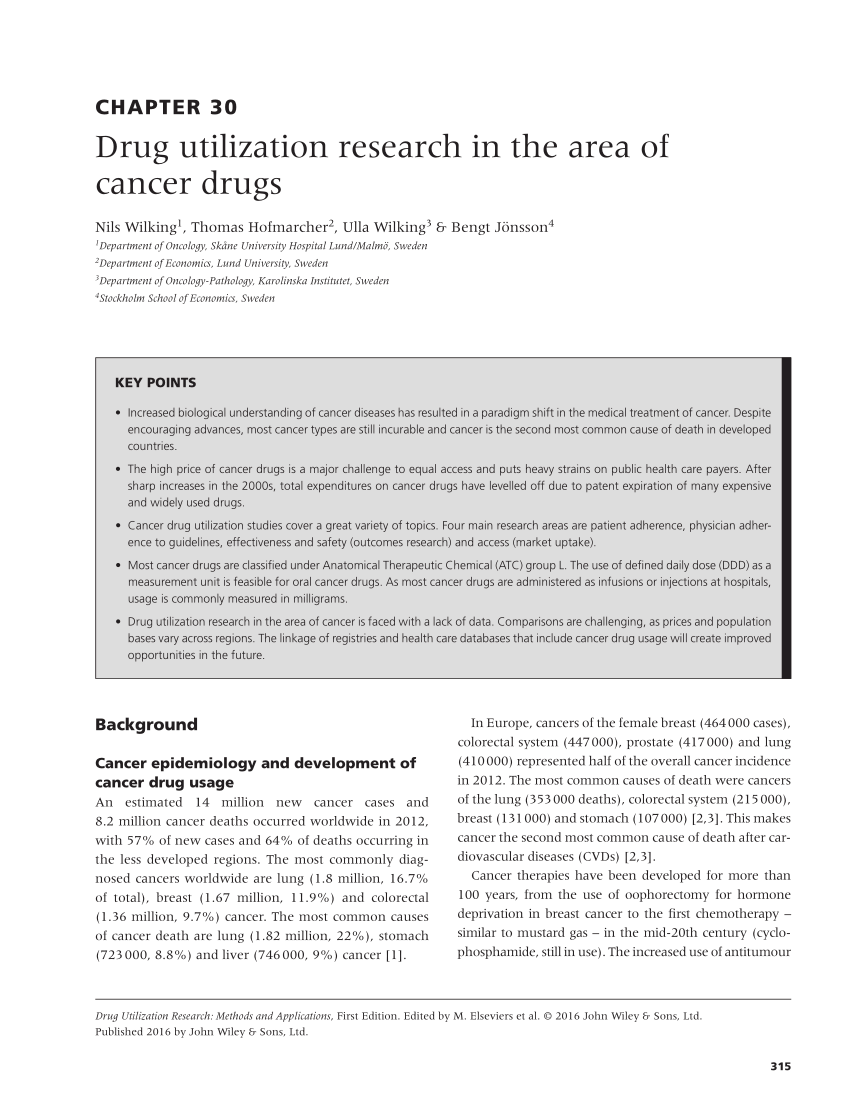 dissertation on drug utilization