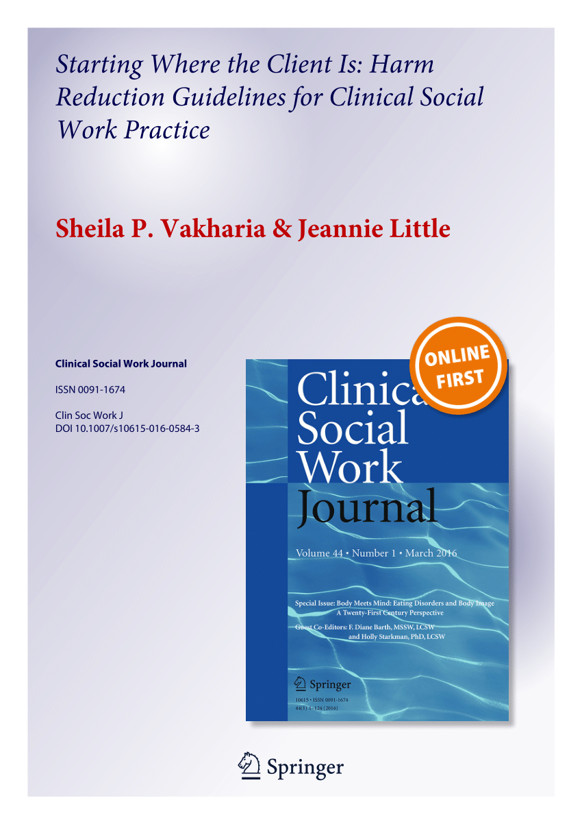 clinical social work journal