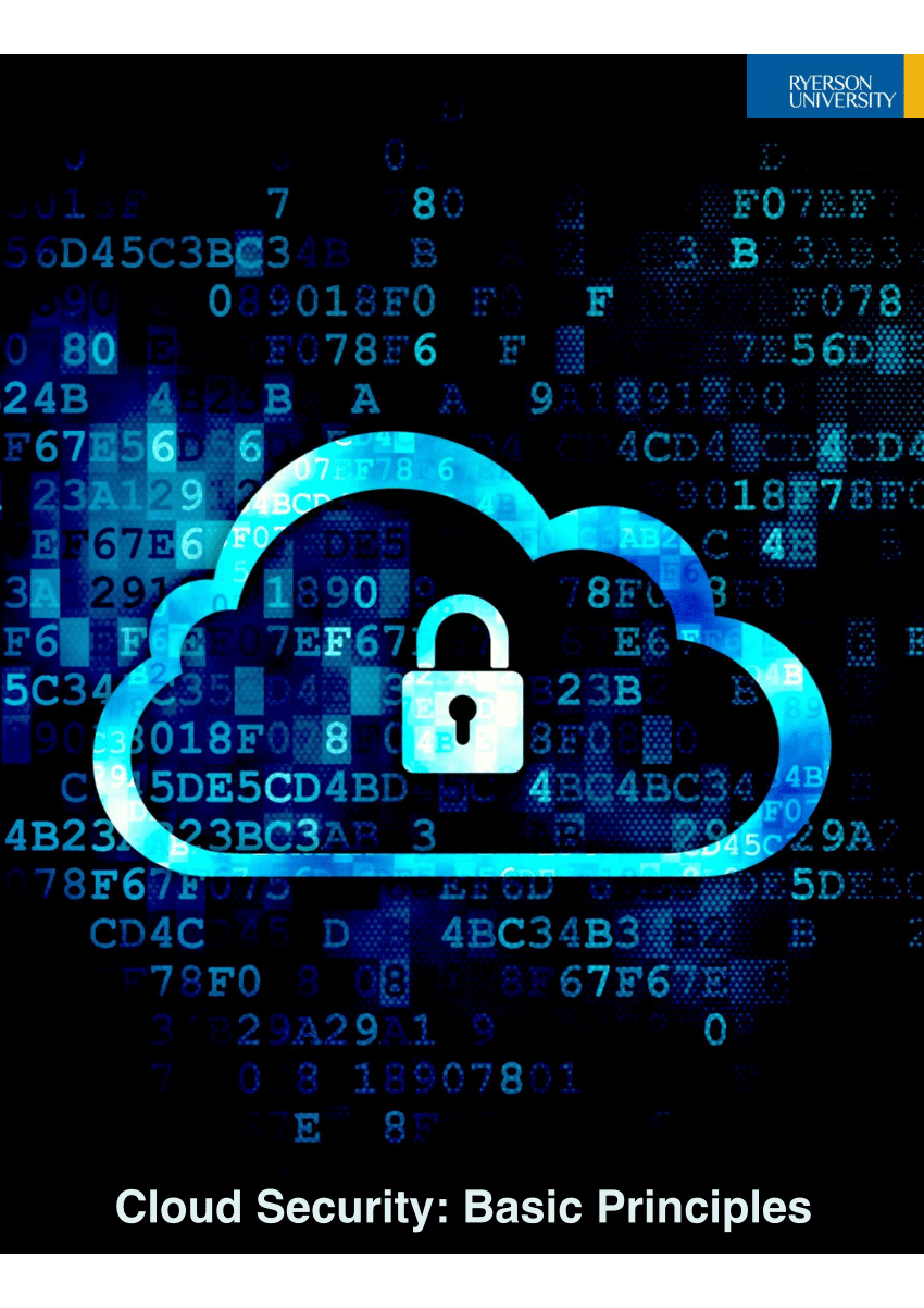 (PDF) White Paper: Cloud Security: Basic Principles