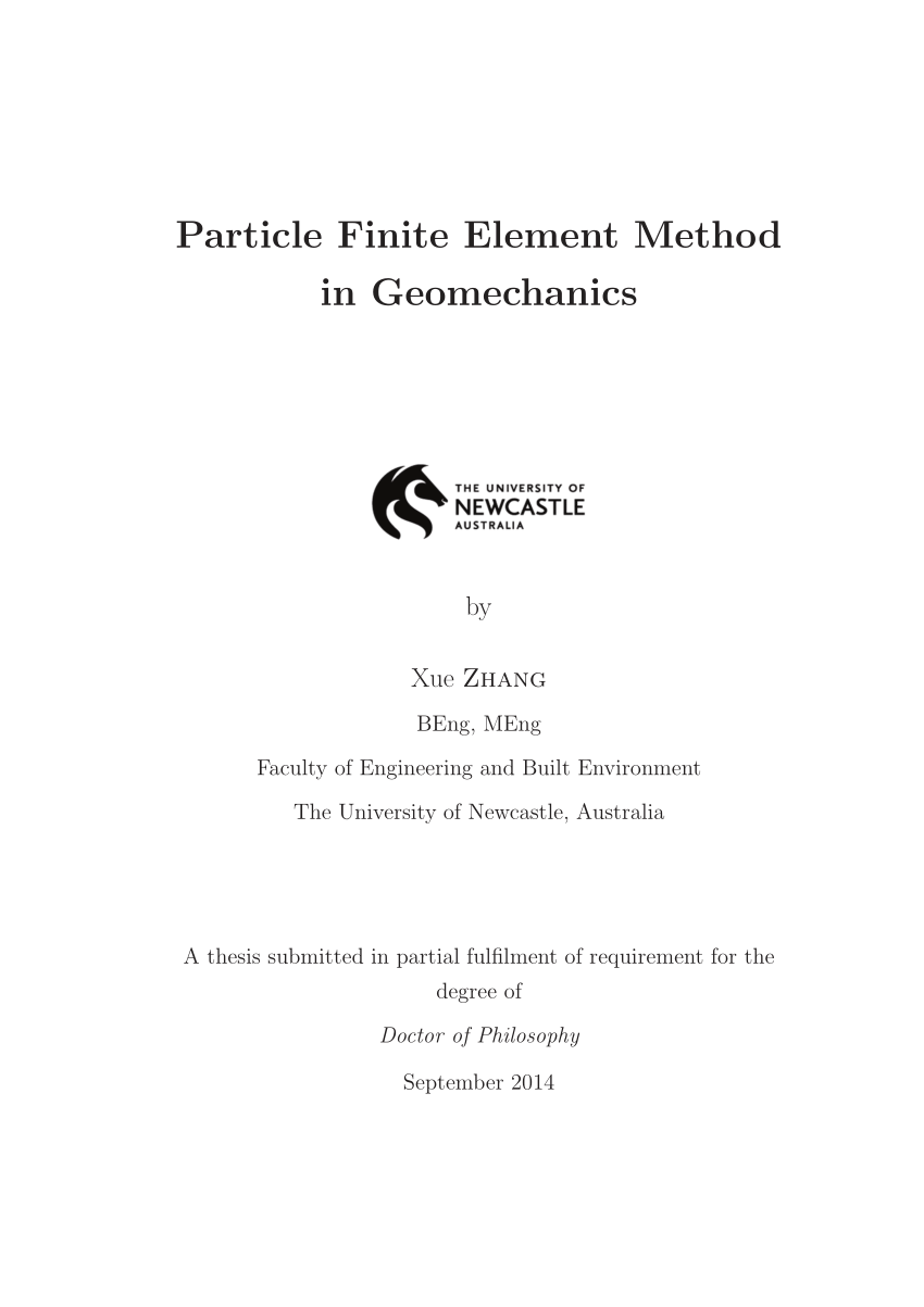 Particle filter phd thesis