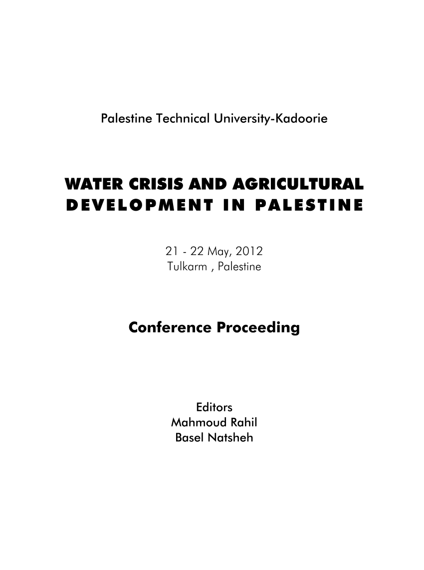 Pdf Tracing The Common Used Agrochemicals Residues In The Groundwater System From Lower Jordan Valley Basin Jericho West Bank See Pp 171 176