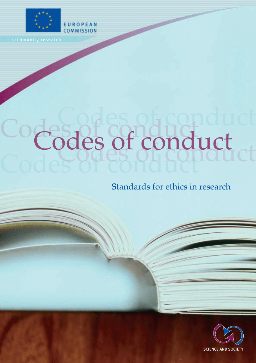 Pdf Codes Of Conduct Standards For Ethics In Research