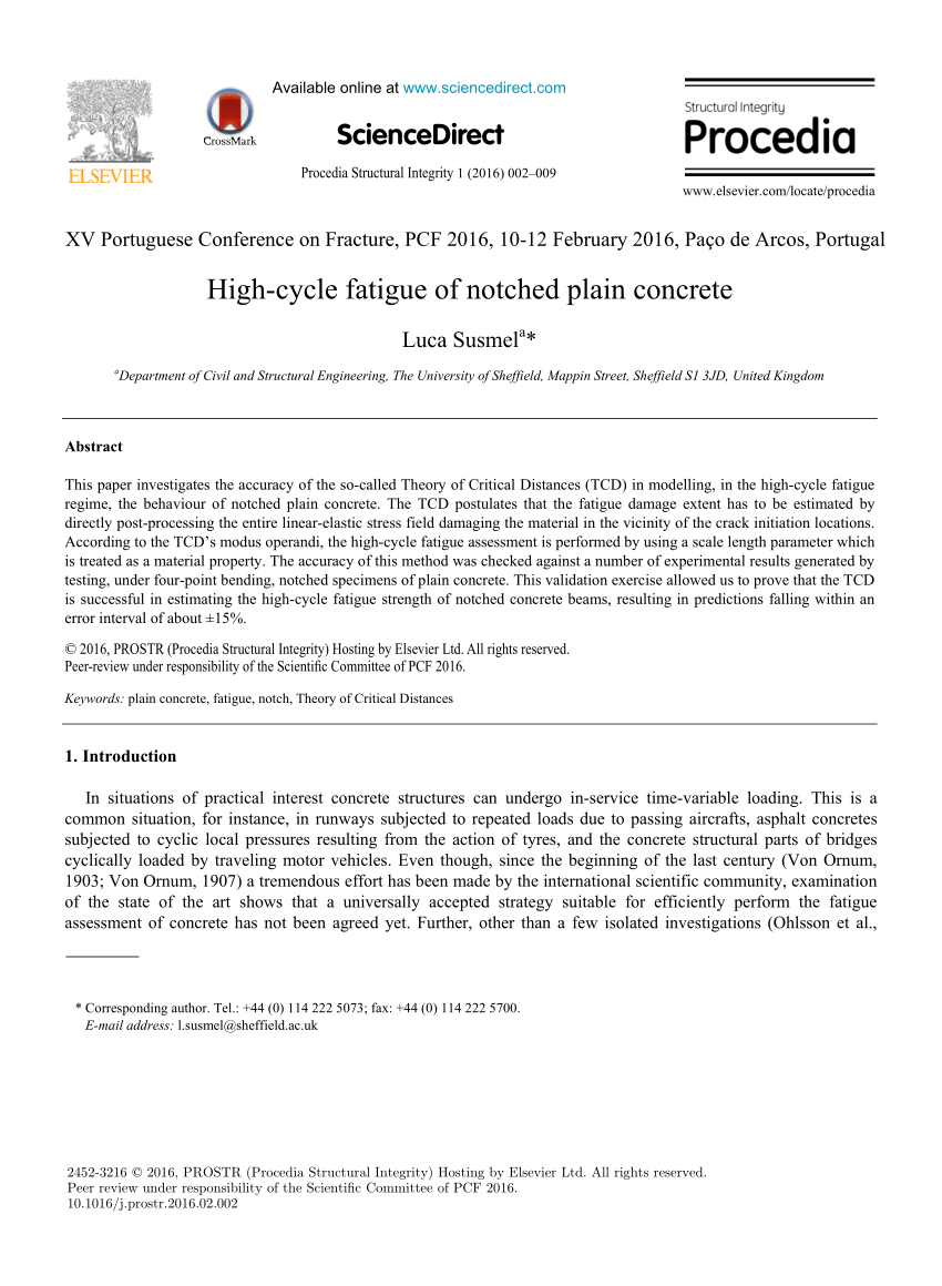 a critical review of research on fatigue of plain concrete