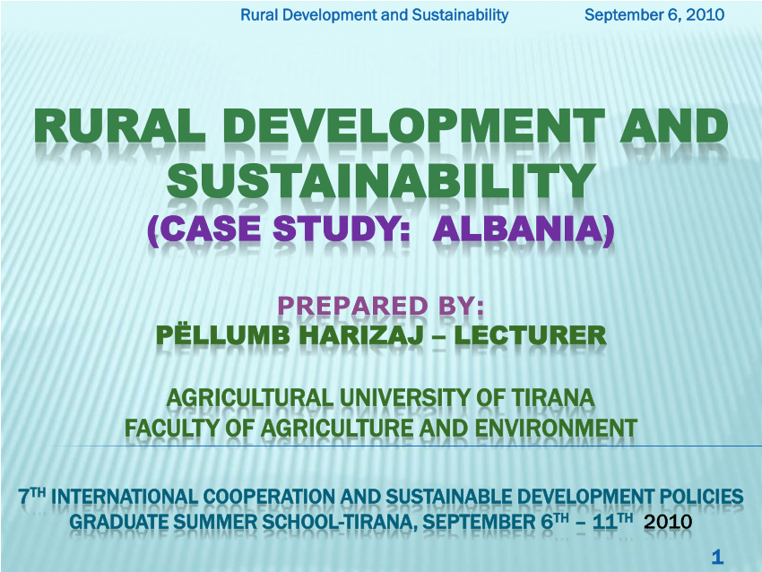 research paper on rural development