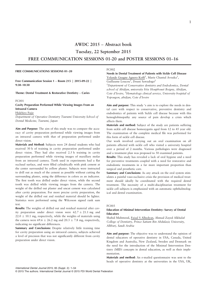 Pdf Risk Assessment Of Endodontic Treatment According To Results Of Cbct