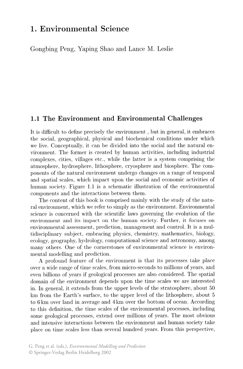 phd thesis environmental science