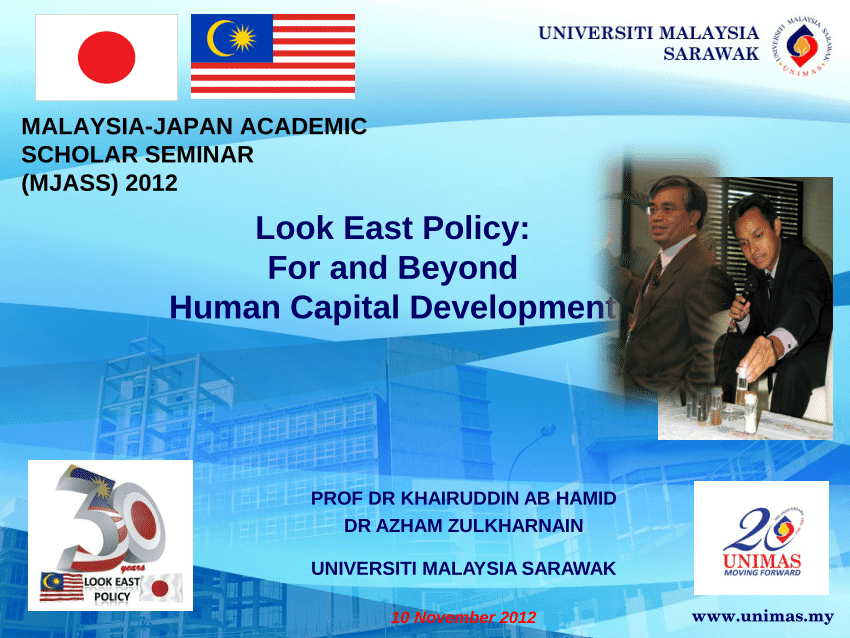Pdf Look East Policy For And Beyond Human Capital Development