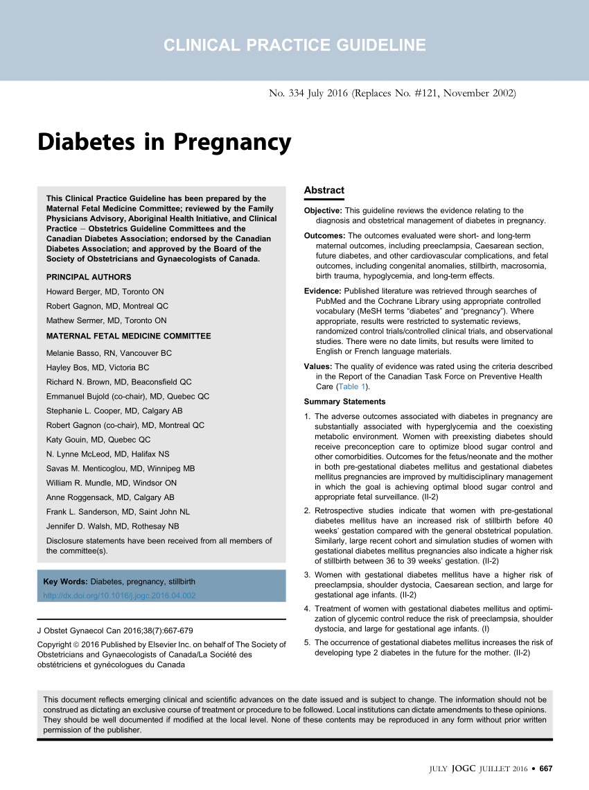 research on diabetes in pregnancy
