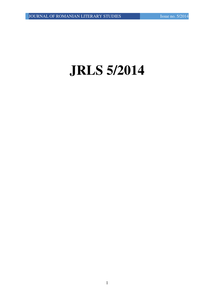 Revista de Etnologie şi Culturologie, vol. XXVIII, 2020.