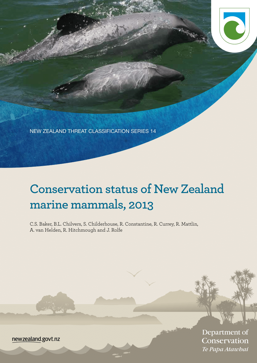 (PDF) Conservation status of New Zealand marine mammals, 2013