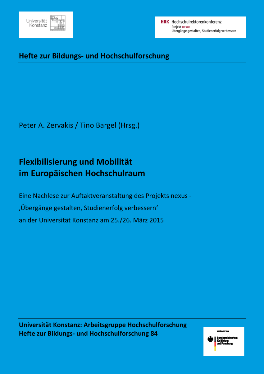 PDF Die Anrechnungspraxis deutscher Hochschulen – Ergebnisse der AnHoSt Stu