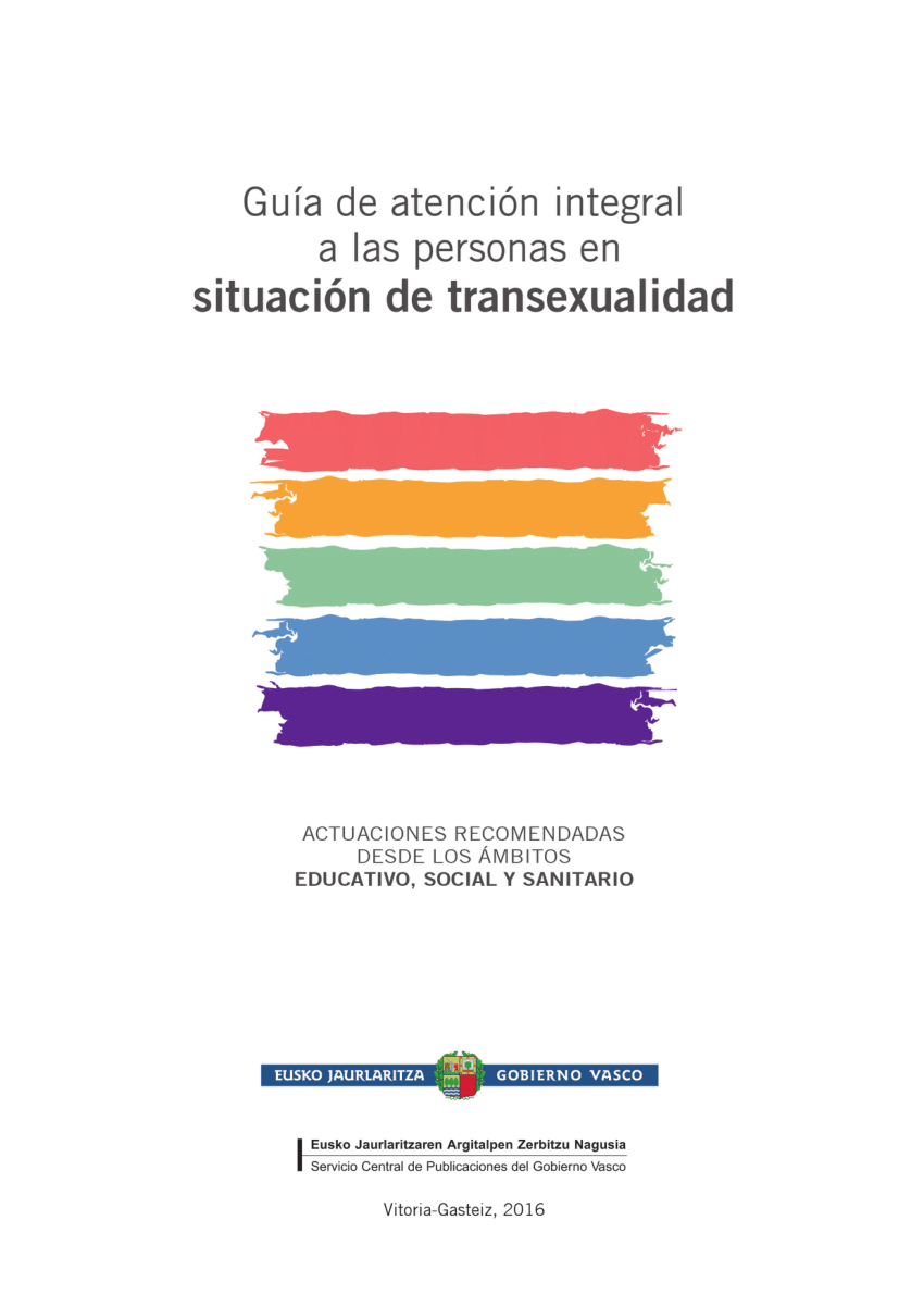 Pdf Guía De Atención Integral A Las Personas En Situación De Transexualidad Actuaciones