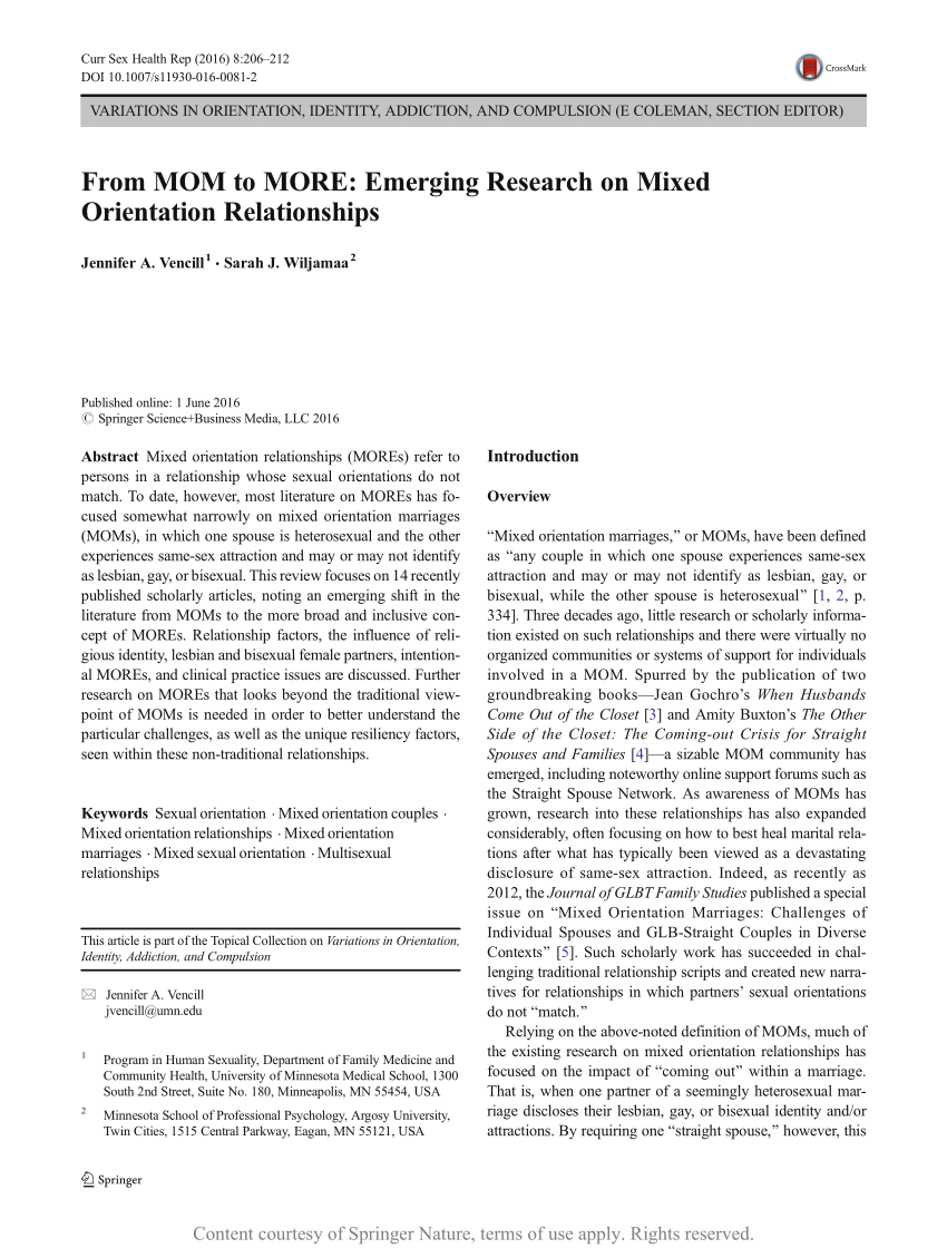 From MOM to MORE: Emerging Research on Mixed Orientation Relationships |  Request PDF