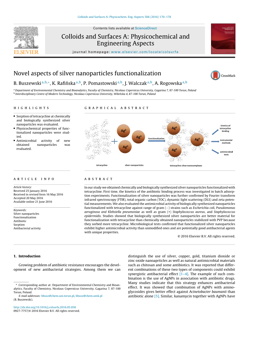 research paper silver nanoparticles