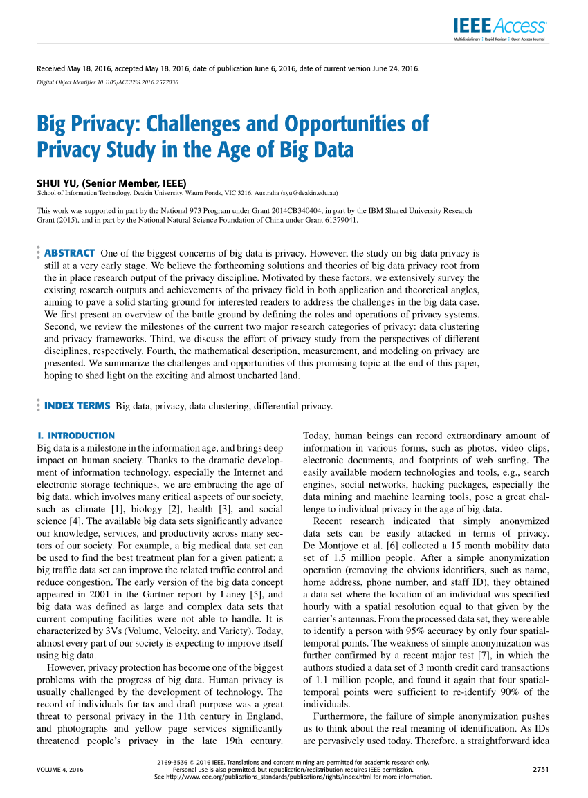 Emerging Technologies and Their Impact on Privacy