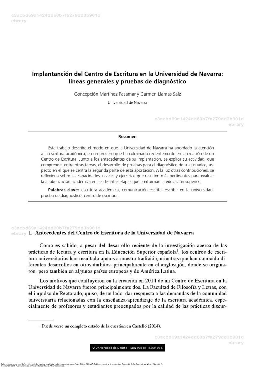 Resumen - Universidad de Navarra