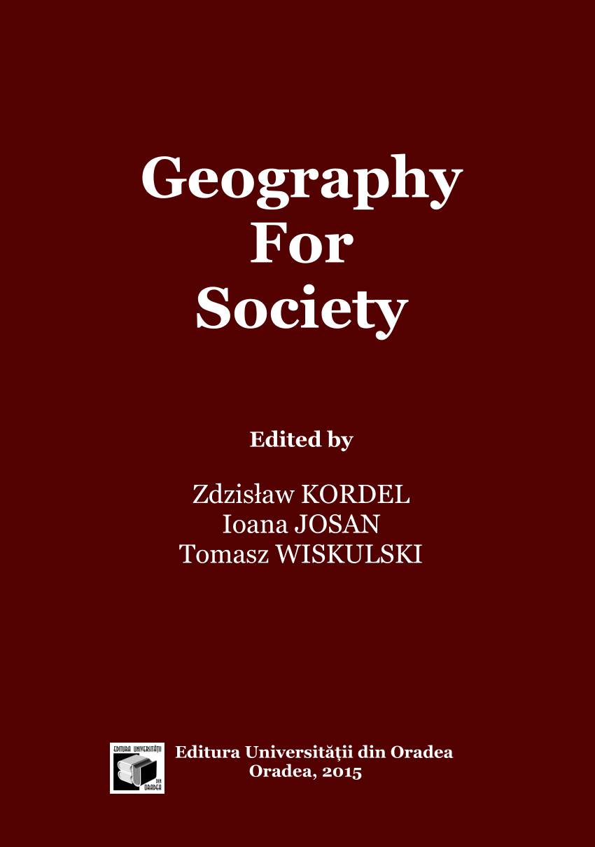 PDF) Geography for Society