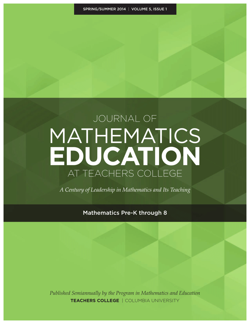 Pdf mathematics. Mathematics Education. Journal of Mathematical Sciences. Matematika Education. Creative Pedagogy.