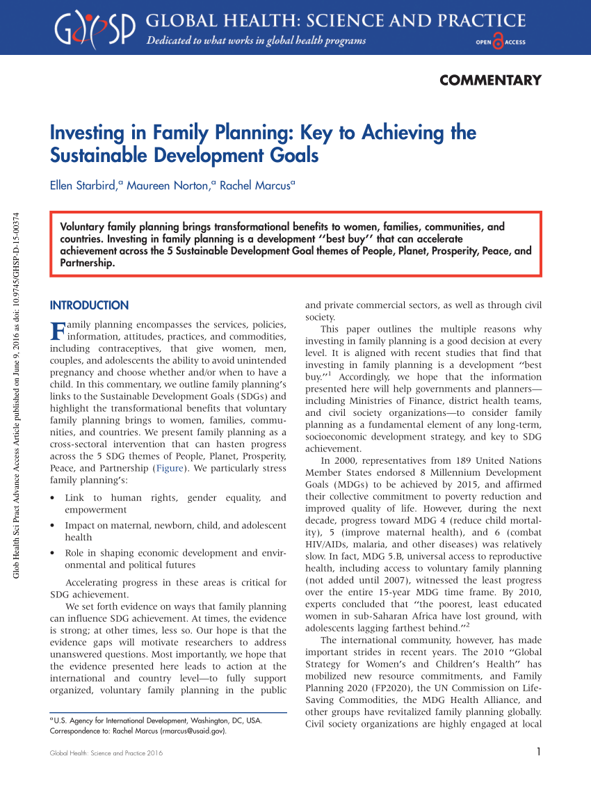 research on family planning pdf