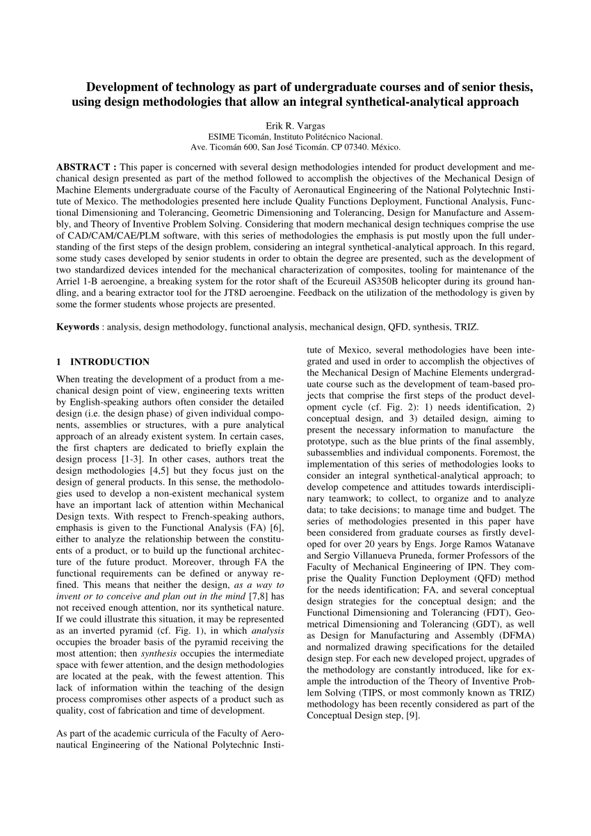 Example of research paper format
