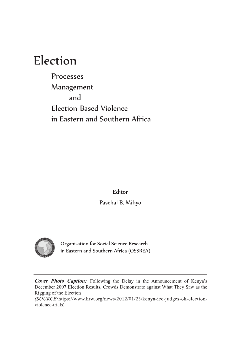 PDF) The Liberal Peacebuilding Framework, Electoral Democracy and ...