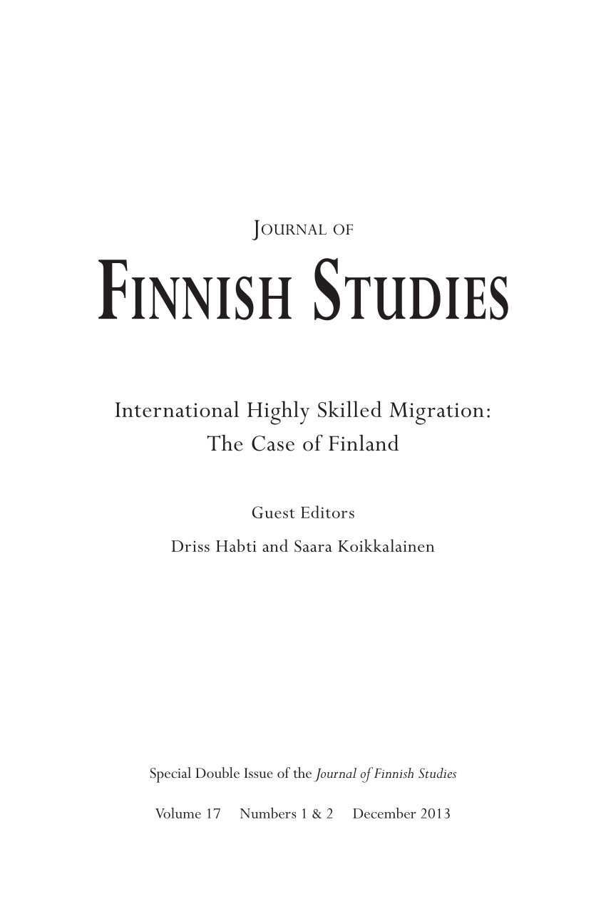 PDF) And Then All of the Sudden, You're Still Here with Bad Finnish:  North American Women's Narratives of Cultural Adjustment in Finland.