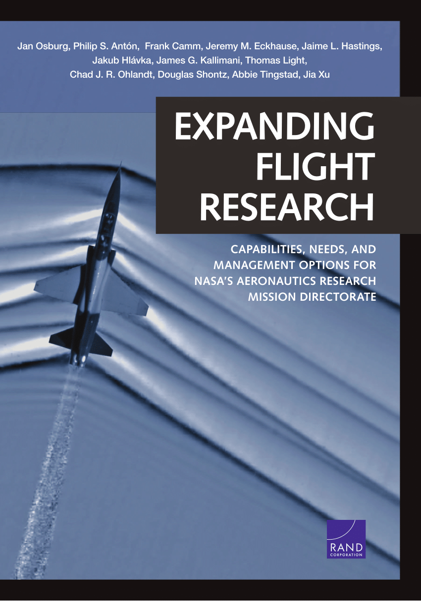 (PDF) Expanding Flight Research: Capabilities, Needs, and Management ...