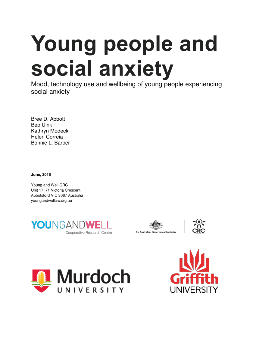 pdf) shyness, social anxiety, and social phobia