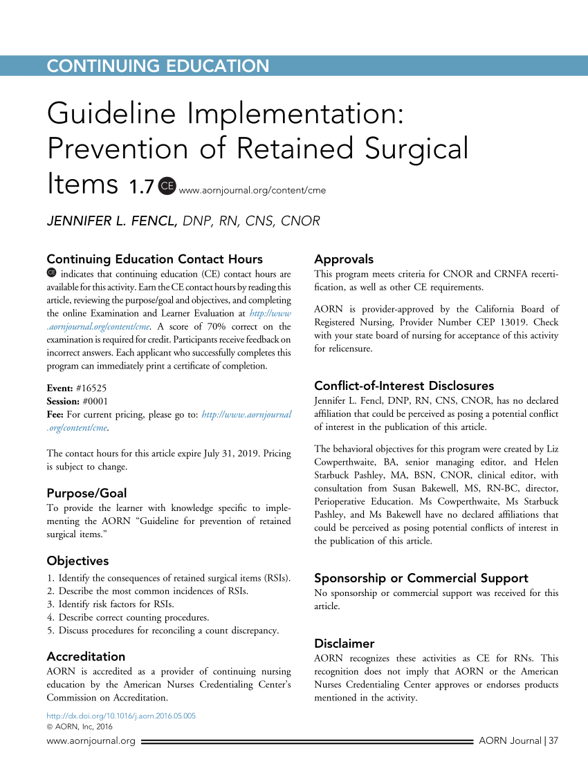 Implementing AORN Practices For Hand Hygiene, 40 OFF