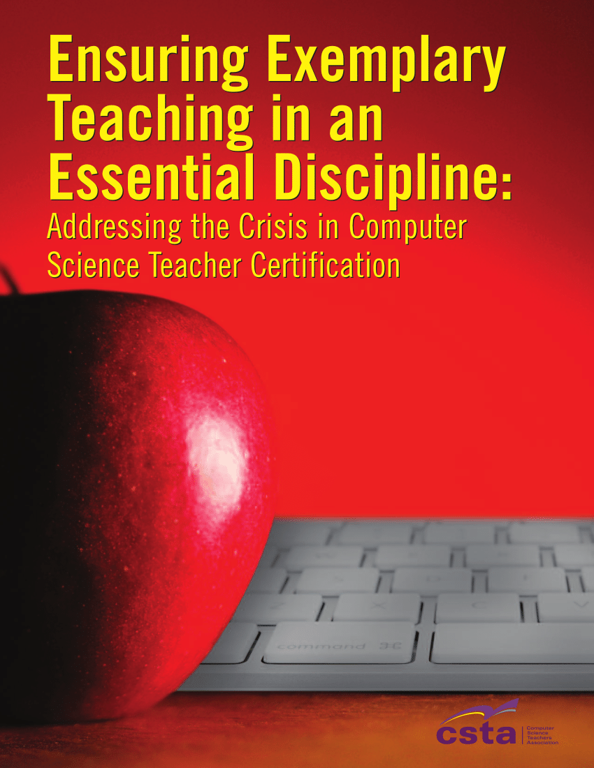 (PDF) Ensuring Exemplary Teaching in an Essential Discipline
