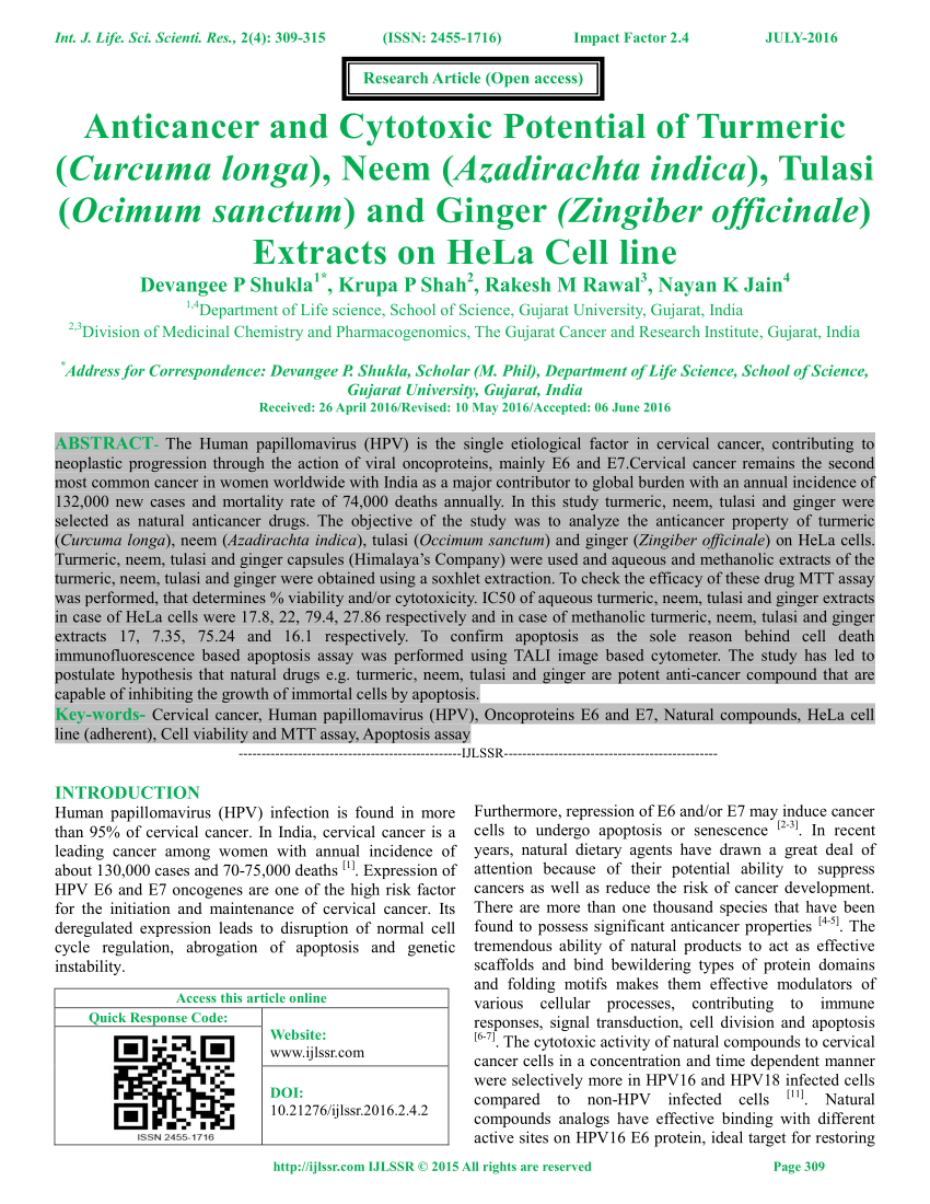 case study of curcuma and neem pdf