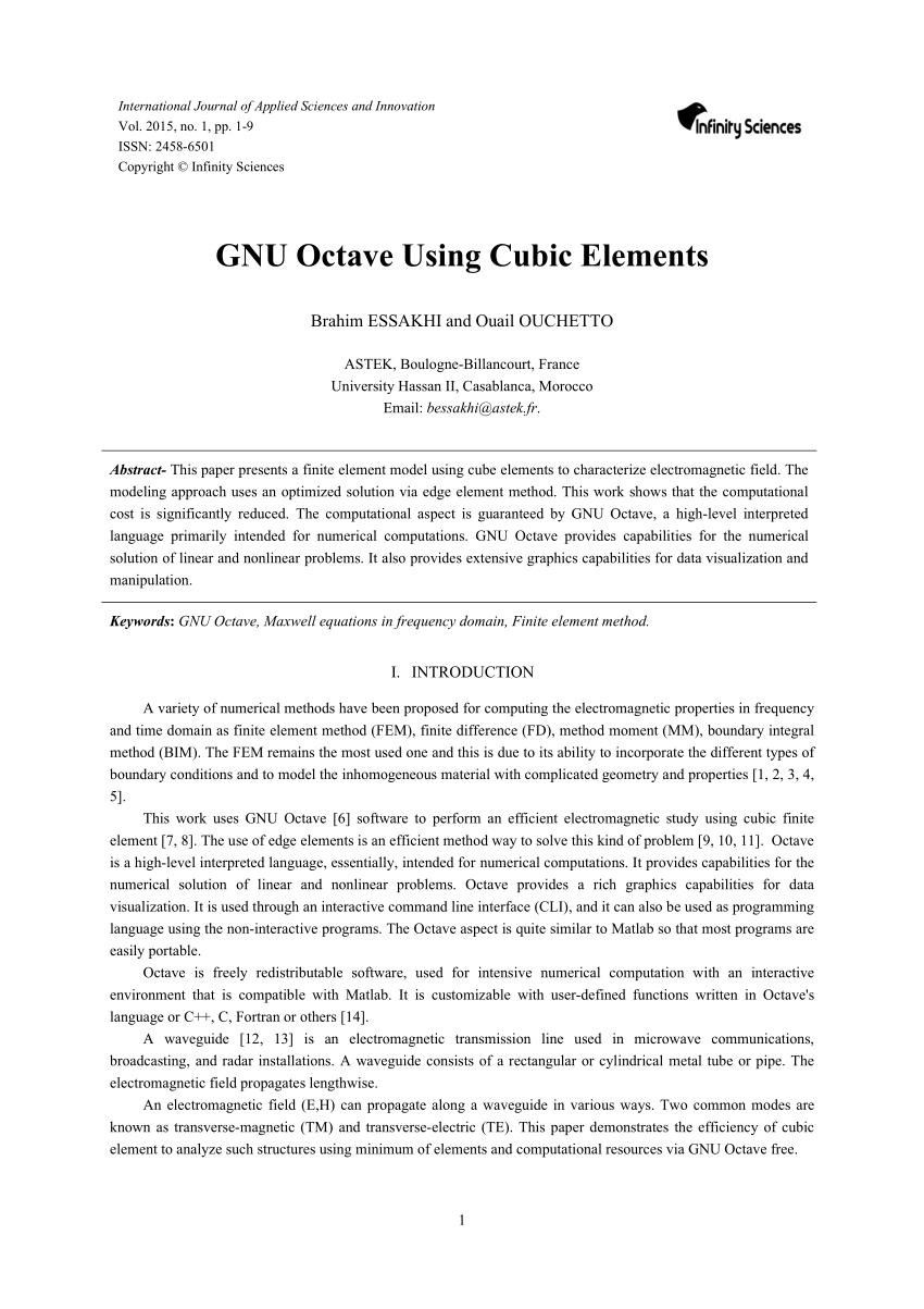 gnu octave pdf