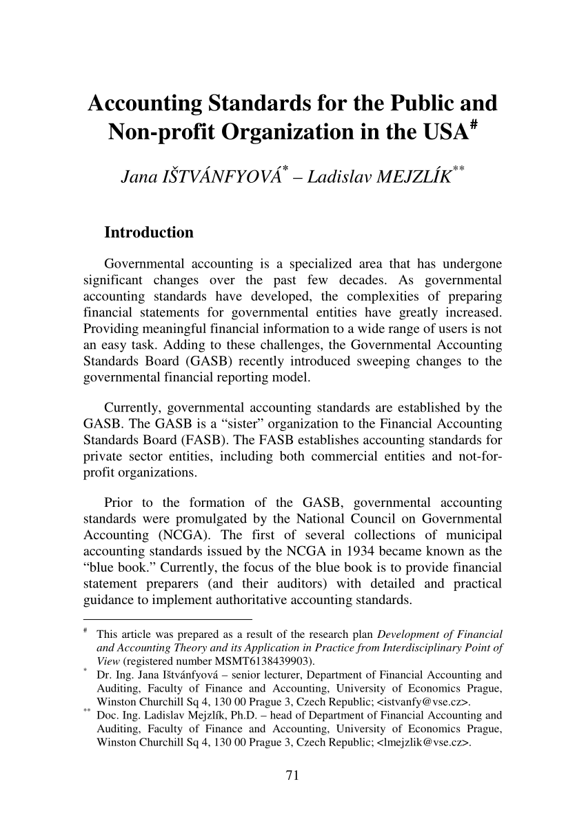 nonprofit management thesis