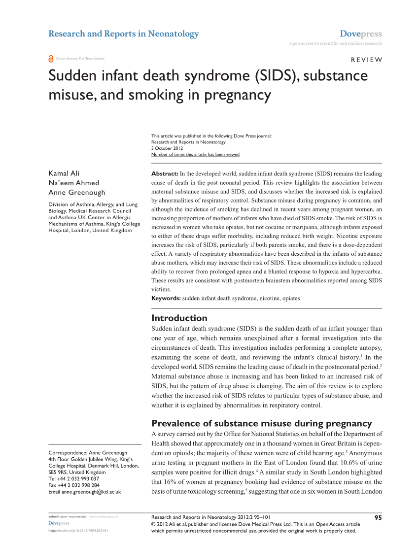 sids research article