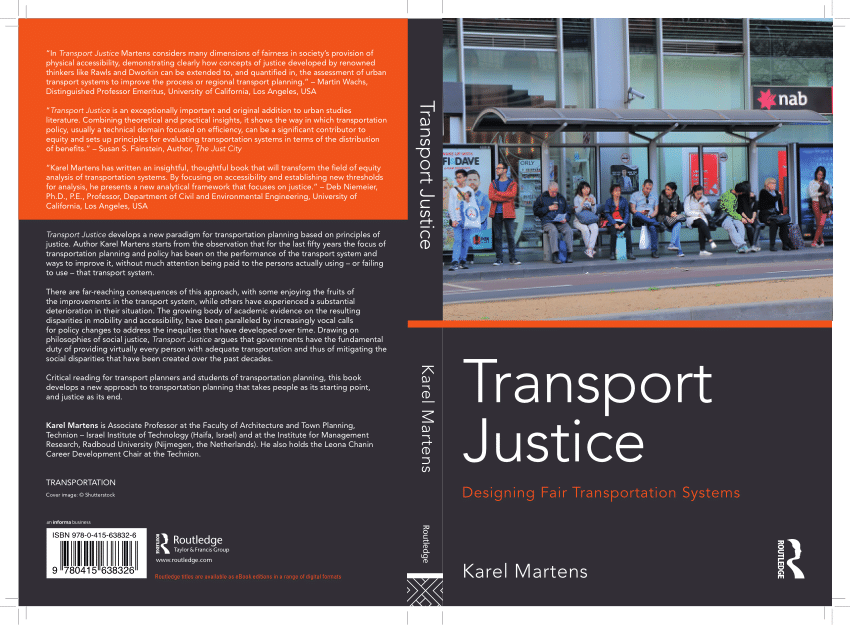 Pdf Transport Justice Designing Fair Transportation Systems