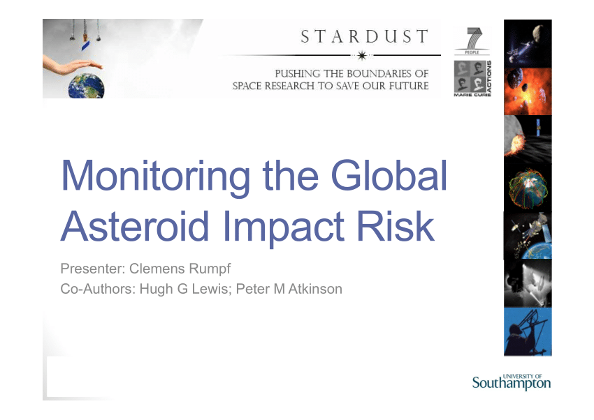 (PDF) Monitoring the Global Asteroid Impact Risk