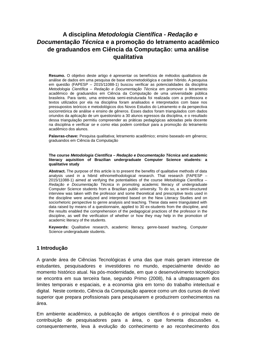 Triangulação de Métodos, PDF, Interações de disciplinas acadêmicas