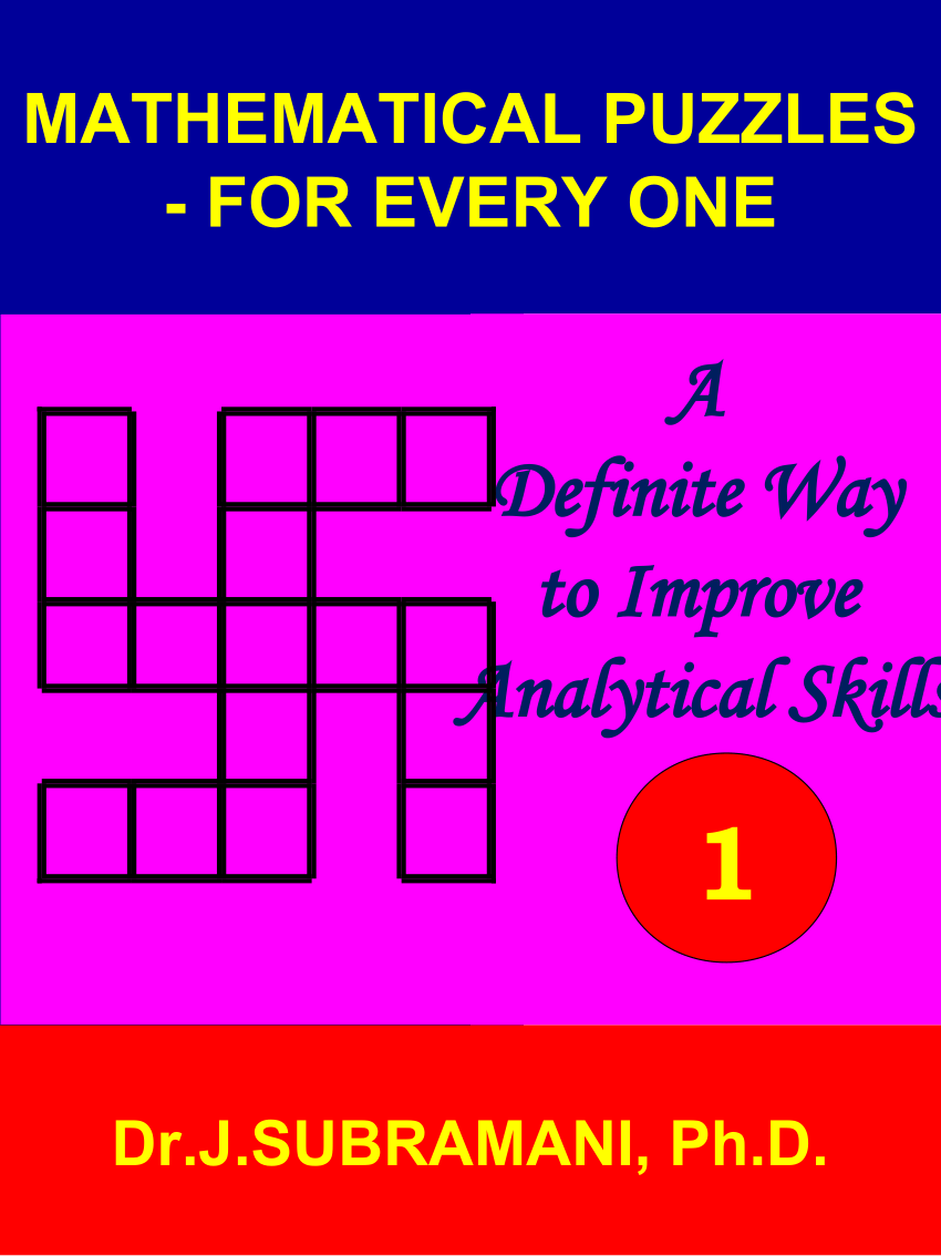 Pdf Mathematical Puzzles For Every One