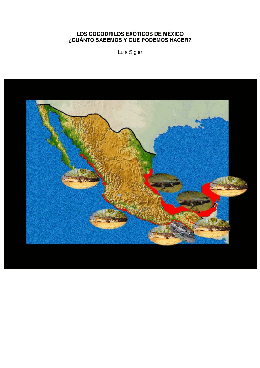 PDF) Los cocodrilos exoticos de Mexico: Cuanto sabemos, y que podemos hacer?