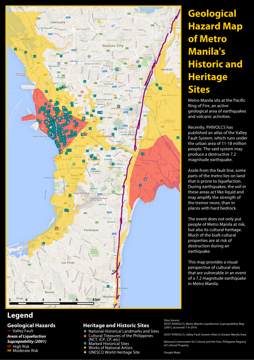Earthquake Hazard Map Philippines